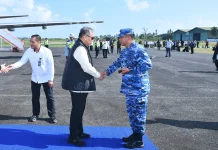 Danlanud RSA Dukung Kunker Ketua MPR RI di Natuna