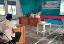 Babinsa Sedanau Hadiri Rakor Penetapan dan Penyesuaian Tarif Air PDAM
