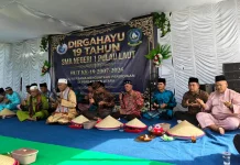 Kebersamaan di Puncak HUT ke-19 SMAN 1 Pulau laut dengan Doa bersama