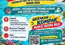 Massal Bakti Lingkungan HUT Natuna Ke-27
