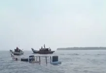 Pompong Nelayan Hantam Karang di Perairan Pulau Kerdau