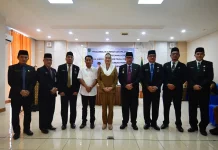 Bupati Natuna Cen Sui Lan lantik lima pejabat JPT Pratama di lingkungan Pemkab Natu