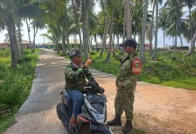 Babinsa Awasi Lahan KDKMP Tanjung Pala