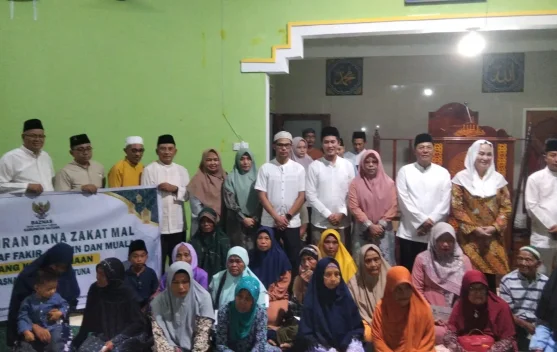 BAZNAS Natuna Salurkan Zakat untuk Sembilan Kecamatan