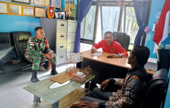 Babinsa Air Payang Perkuat Koordinasi Desa