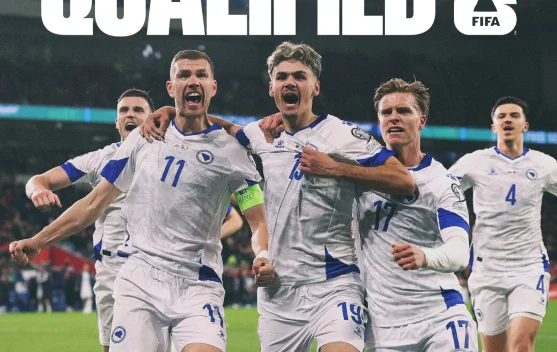 Taklukkan Italia, Bosnia&Herzegovina Lolos ke Piala Dunia 2026