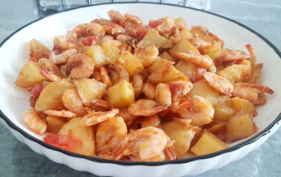 Sambal Goreng Kentang Udang Cabai Rawit
