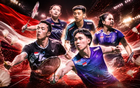 Empat Wakil Indonesia Amankan Tiket Semifinal Indonesia Open 2026