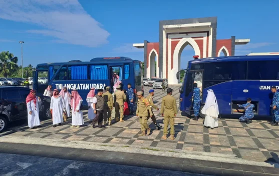 Danlanud RSA Pastikan Kepulangan Jemaah Haji Natuna Berjalan Lancar