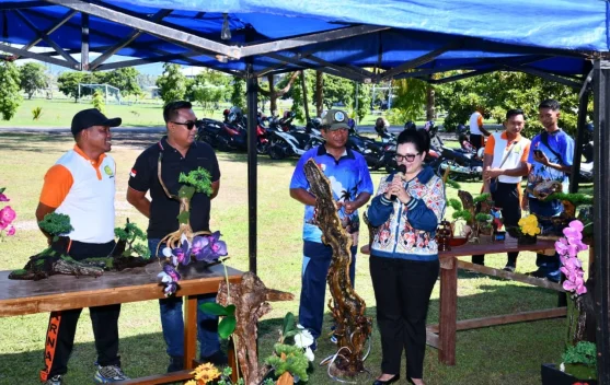 SAR Natuna Ajak Warga Sulap Sampah Laut Jadi Karya Seni