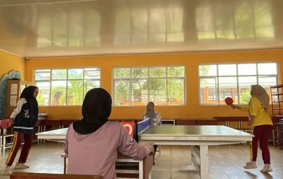 Tenis Meja Tunggal Putri Meriahkan Class Meeting SMAN 1 Bunguran Timur