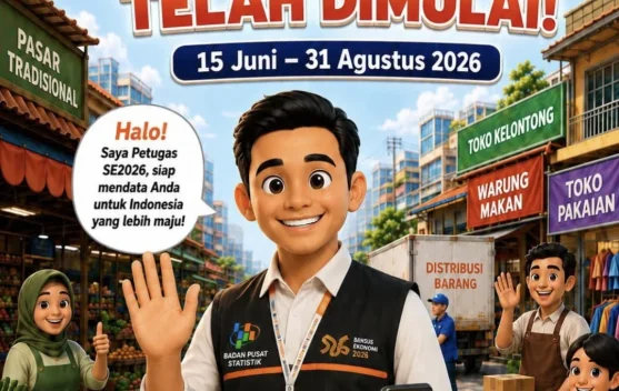 BPS Natuna Mulai Pendataan Door-to-Door Sensus Ekonomi 2026