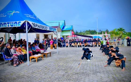 Forkopimda Ramaikan Pawai Budaya dan Grebek Gunungan Tapau