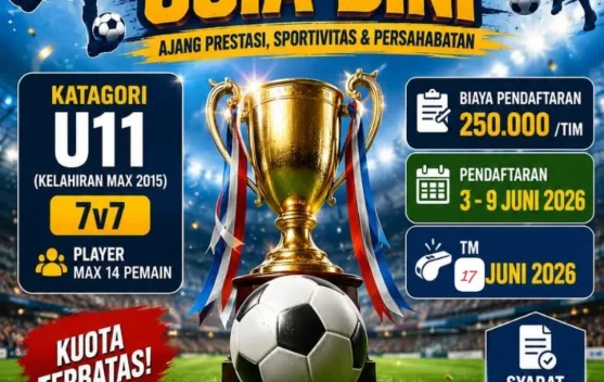 SSB Serindit Muda P2KR Ranai Akan Gelar Sepakbola Usia Dini