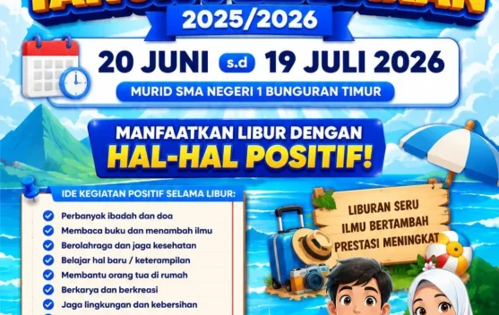 SMAN 1 Bunguran Timur Imbau Siswa Isi Libur dengan Kegiatan Positif