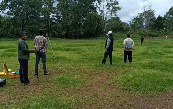 Dinas Perikanan Dampingi Survei Lokasi Kampung Nelayan Merah Putih