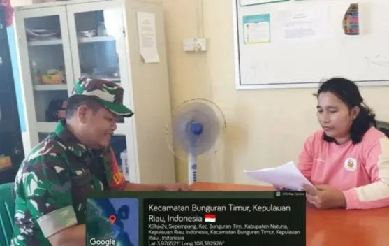 Babinsa Sepempang Pastikan Pelayanan Pustu Tetap Optimal