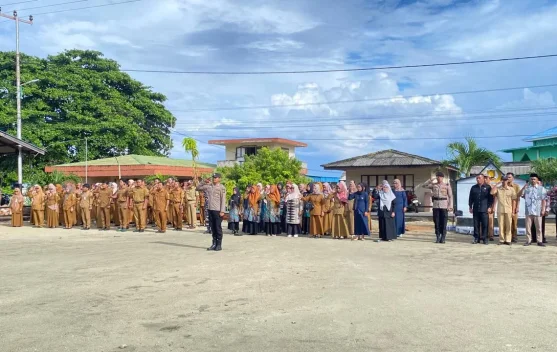 Polsek Midai  Perkuat Sinergi Jaga Keamanan Daerah