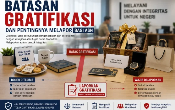 Batasan Gratifikasi dan Pentingnya Melapor bagi ASN