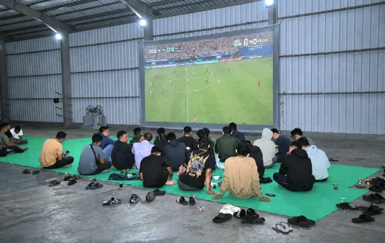 Nobar Gembira, Ajang Silaturahmi Keluarga Besar Lanud RSA Natuna