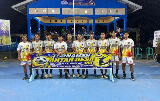 Tim Voli Putra Desa Sedanau Timur Menang 3-1 atas Tim Desa Sebala
