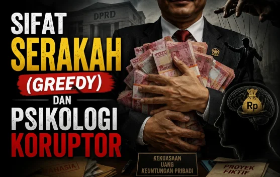 Sifat Serakah (Greedy) dan Psikologi Koruptor