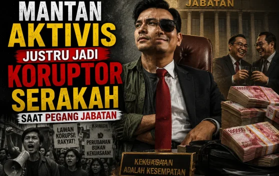 Mantan Aktivis Justru Jadi Koruptor Serakah saat Pegang Jabatan