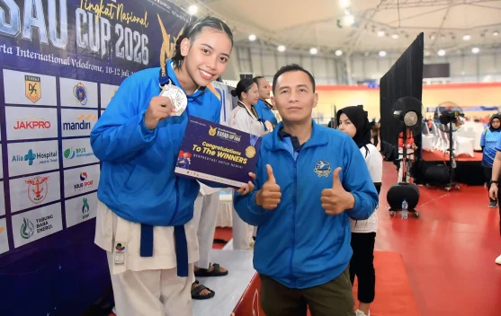 Atlet Karate Lanud RSA Raih Dua Perak di Kasau Cup 2026