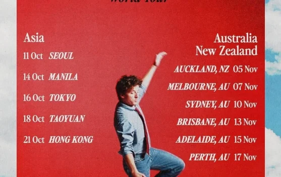 Charlie Puth kembali ke Korea untuk konser stadion pertamanya