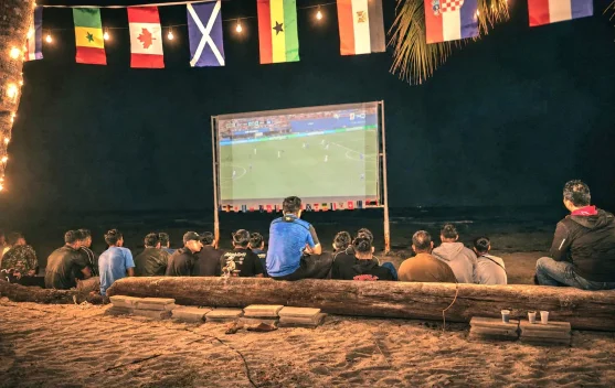 Lanud RSA Kembali Gelar Nobar Semifinal Piala Dunia 2026