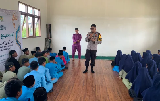 Cegah Bullying , Bhabinkamtibmas Bandarsyah Edukasi Siswa