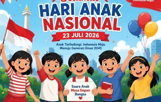 Hari Anak Nasional 2026, Momentum Wujudkan Generasi Emas Indonesia