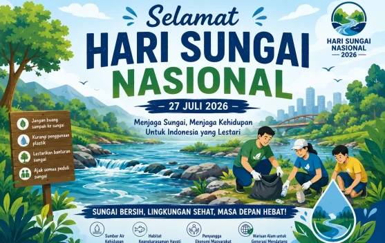 Hari Sungai Nasional 2026: Menjaga Sungai, Menjaga Kehidupan