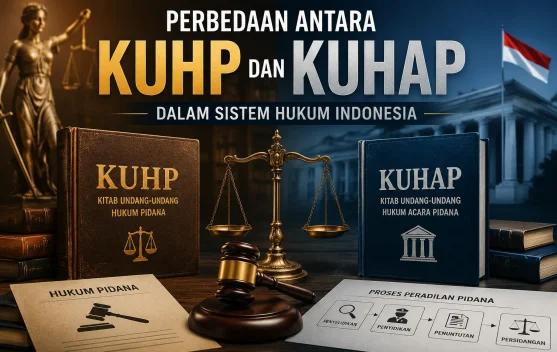 Perbedaan antara KUHP dan KUHAP dalam Sistem Hukum Indonesia