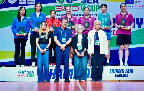 Indah Guretno Sabet Libero Terbaik SEA V Cup