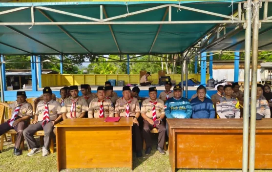 Upacara Hari Pramuka Ke-65 Digelar di Bunguran Utara
