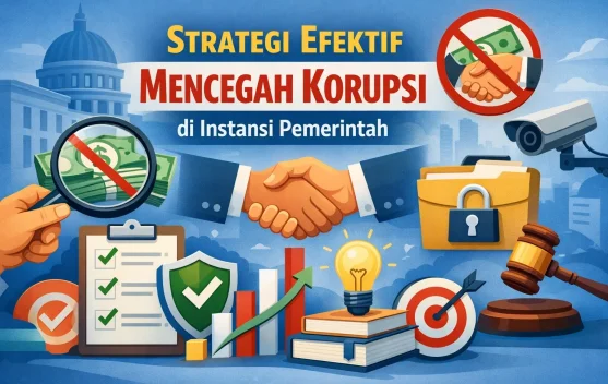 Transparansi dan pengawasan menjadi bagian penting dalam pencegahan korupsi