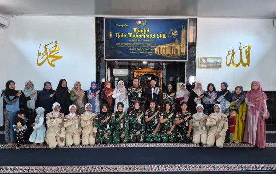 Lanud RSA Peringati Maulid Nabi Muhammad SAW 1448 H