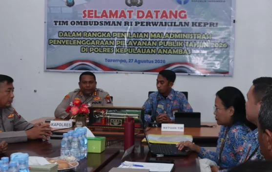 Ombudsman Kepri Dorong Polres Anambas Perkuat Pelayanan Publik