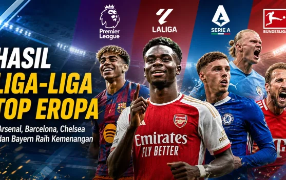Hasil Liga Top Eropa: Klub-Klub Besar Mulai Tunjukkan Kekuatan