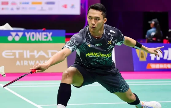 Jonatan Christie Amankan Tiket 16 Besar China Masters