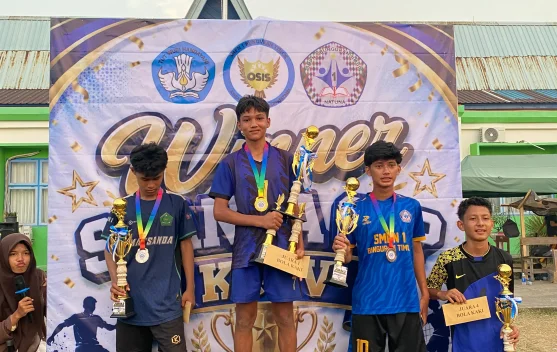 SMPN 2 Bunguran Timur Juara 1 SMP 1 Cup
