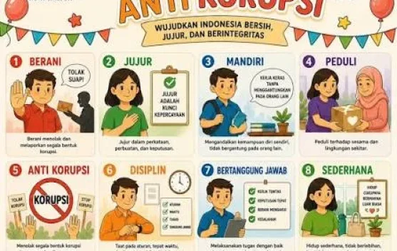 Kebiasaan Sederhana yang Bisa Dimulai untuk Membentuk Budaya Antikorupsi