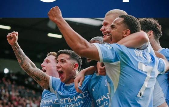 10 Pemain, City Tetap Menang! Haaland Bungkam Manchester United