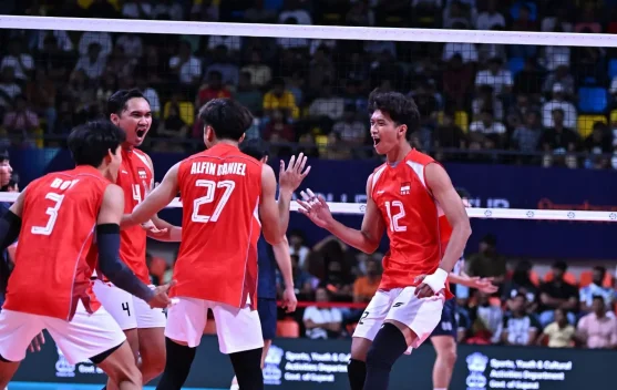 Skuad Voli Putra Indonesia di Asian Games 2026