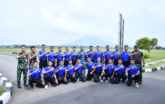Danlanud RSA Natuna Berangkatkan 20 Casis Tamtama TNI AU menuju Seleksi Pusat