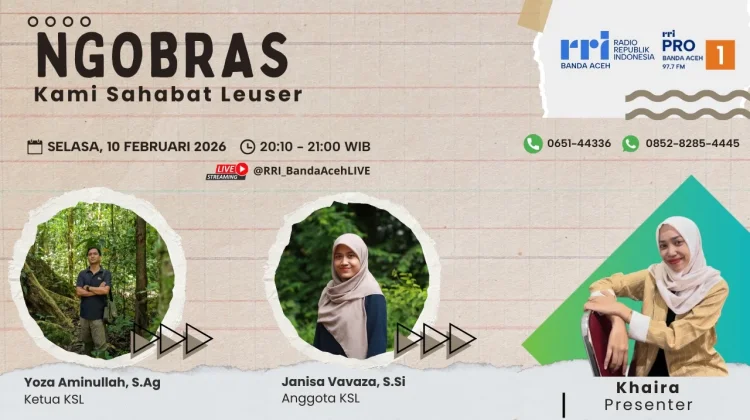 Edukasi Lingkungan Fokus KSL di Sekitar Ekosistem Leuser