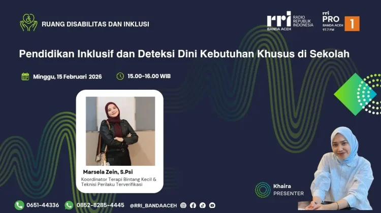 Pendidikan Inklusif Butuh Peran Orang Tua dan Sekolah