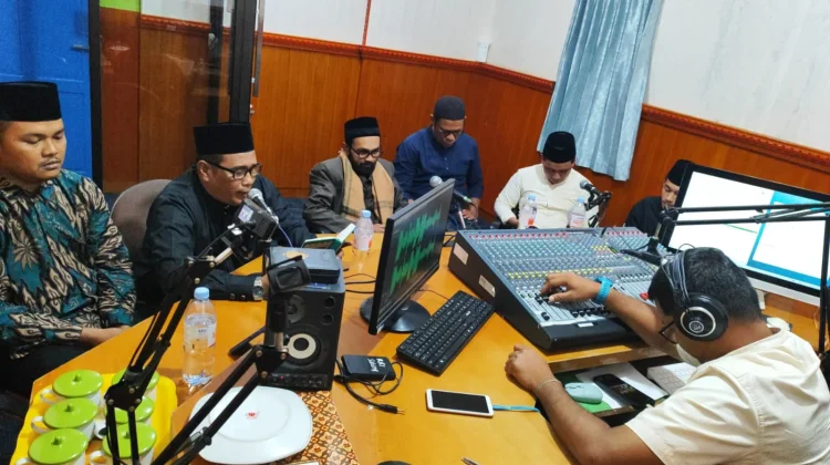 Semarak Tadarus Ramadan Bersama Dinas Syariat Islam di RRI Sabang