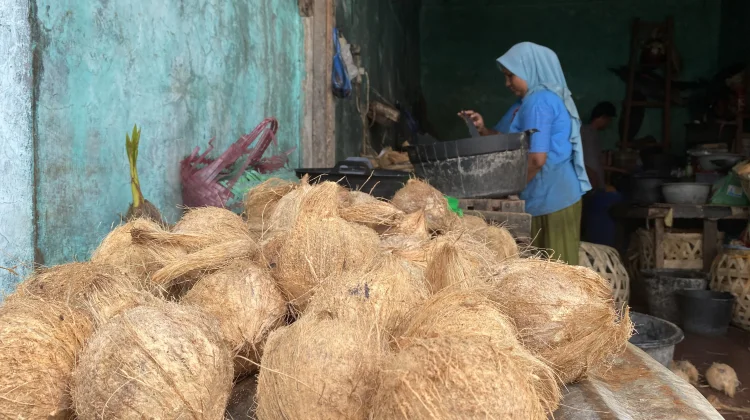 Harga Kelapa Kukur di Pasar Induk Sabang Naik di Ramadan 1447 H